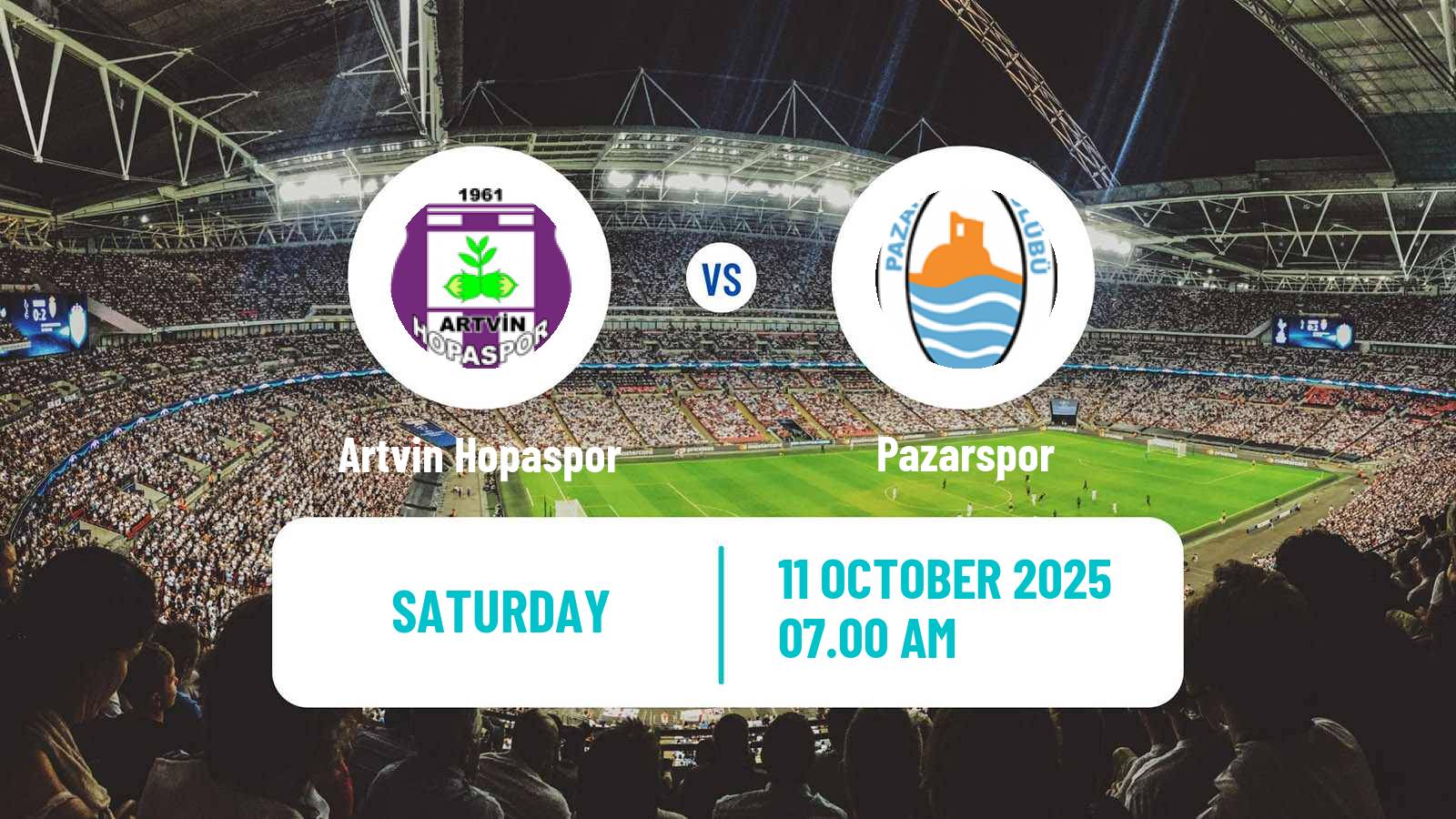 Football Turkish 3 Lig Group 3 Artvin Hopaspor - Pazarspor