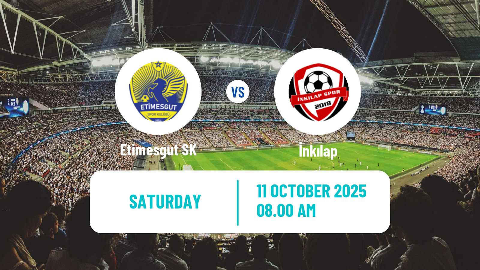 Football Turkish 3 Lig Group 1 Etimesgut - İnkılap