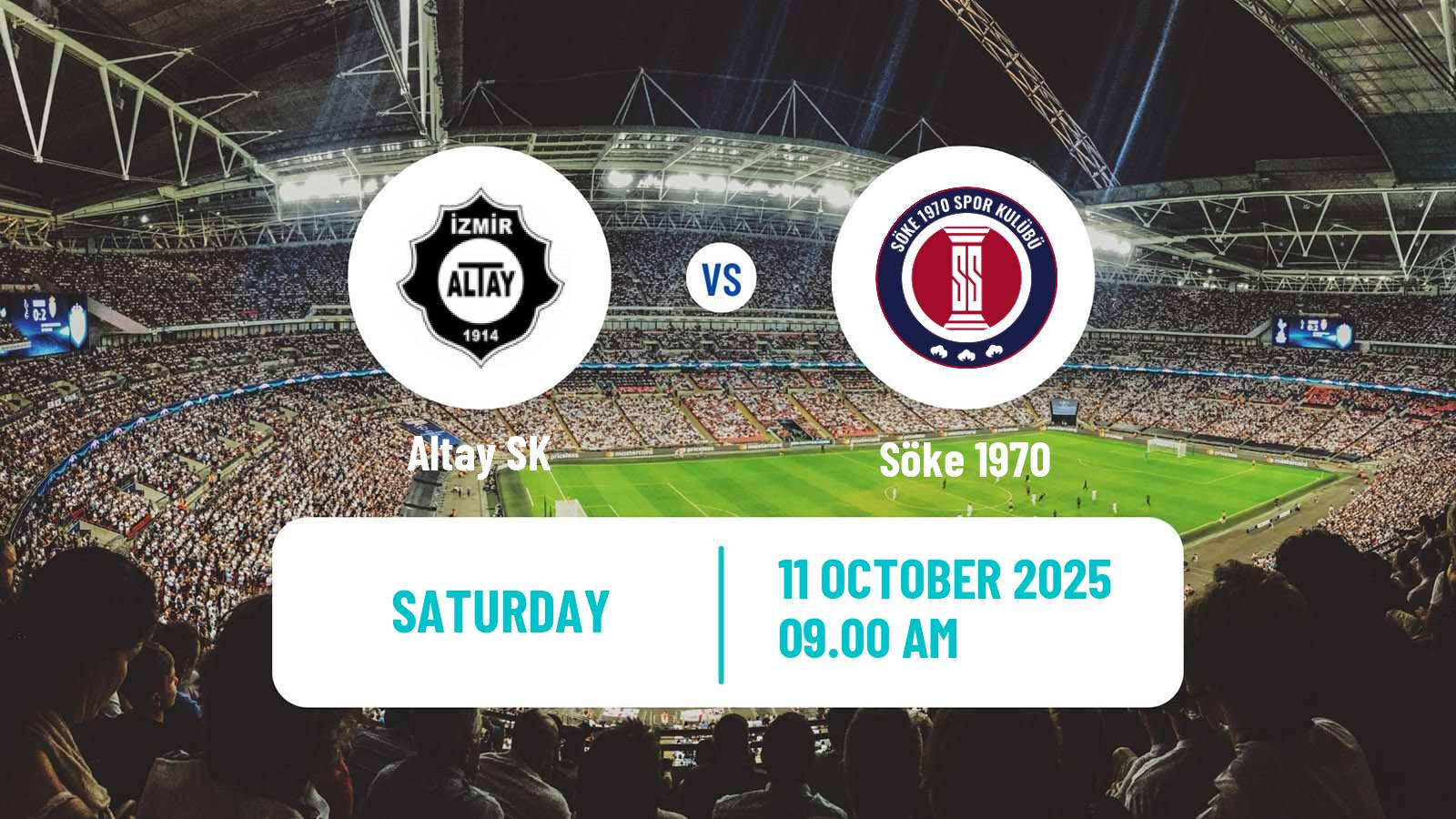 Football Turkish 3 Lig Group 4 Altay - Söke 1970