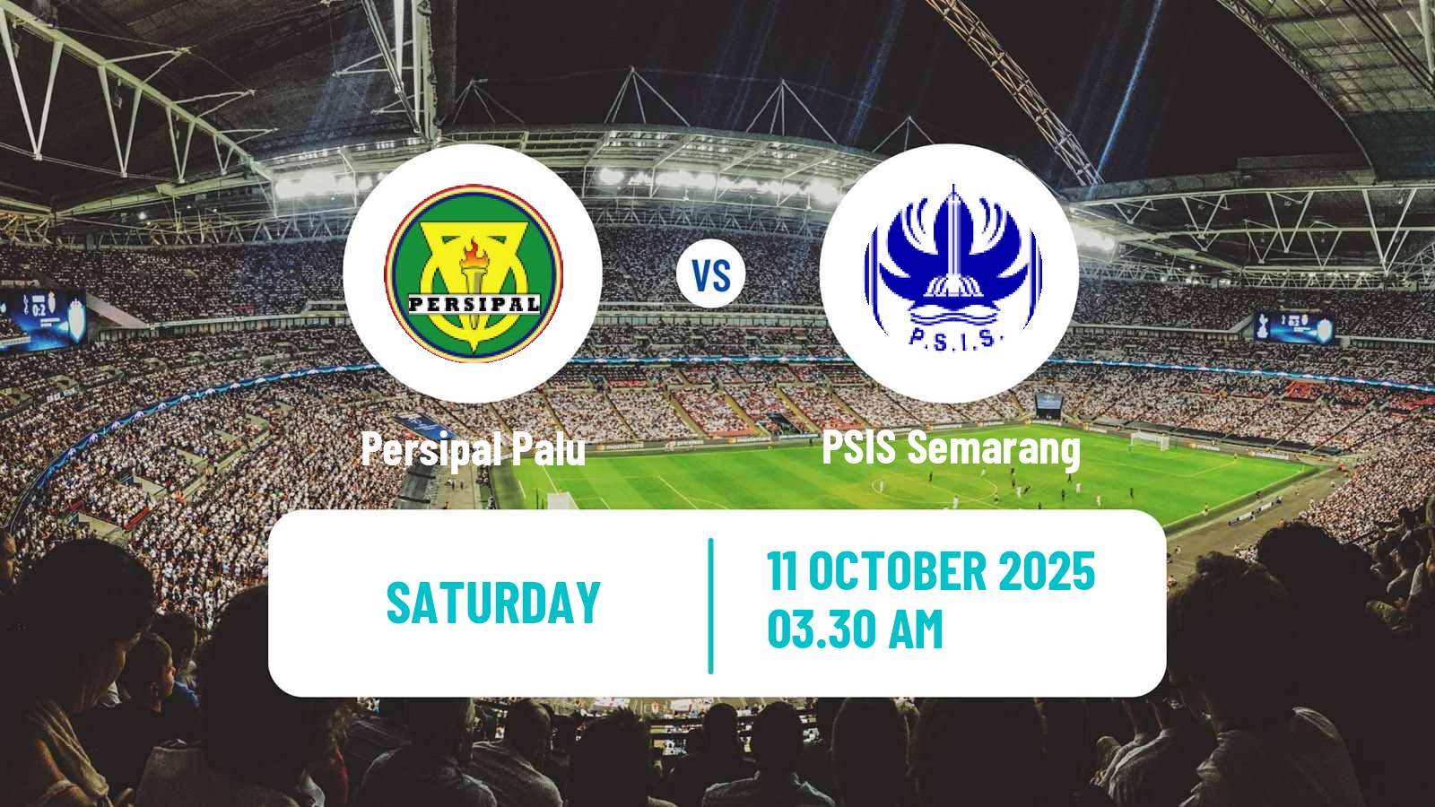 Football Indonesian Liga 2 Persipal Palu - PSIS Semarang