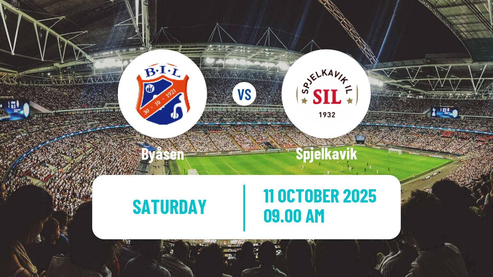 Football Norwegian Division 3 - Group 2 Byåsen - Spjelkavik