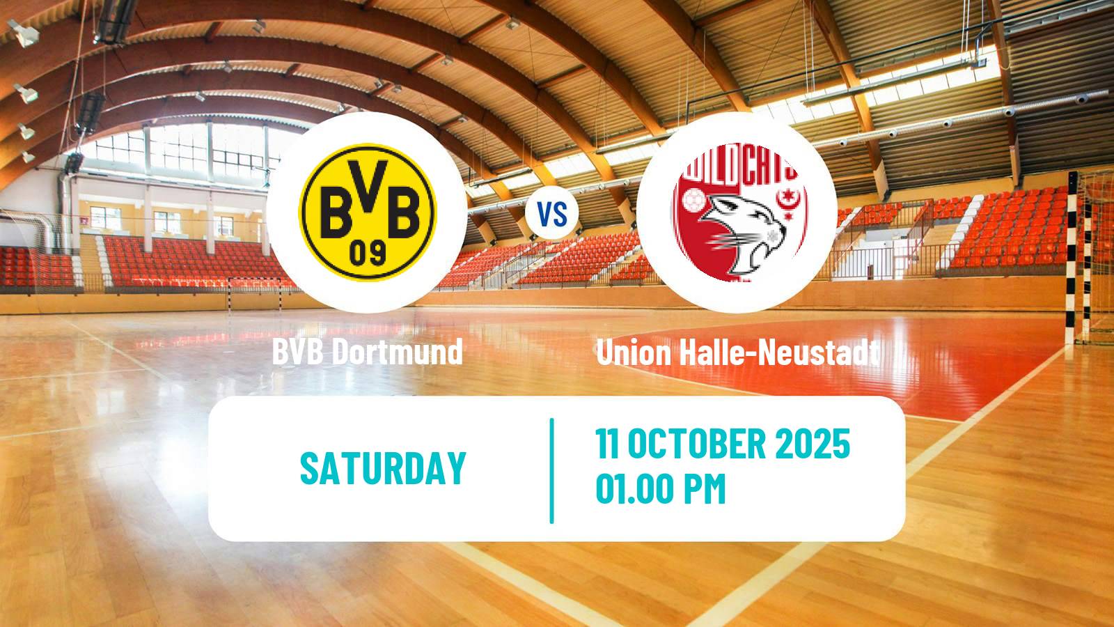 Handball German 1 Bundesliga Handball Women BVB Dortmund - Union Halle-Neustadt