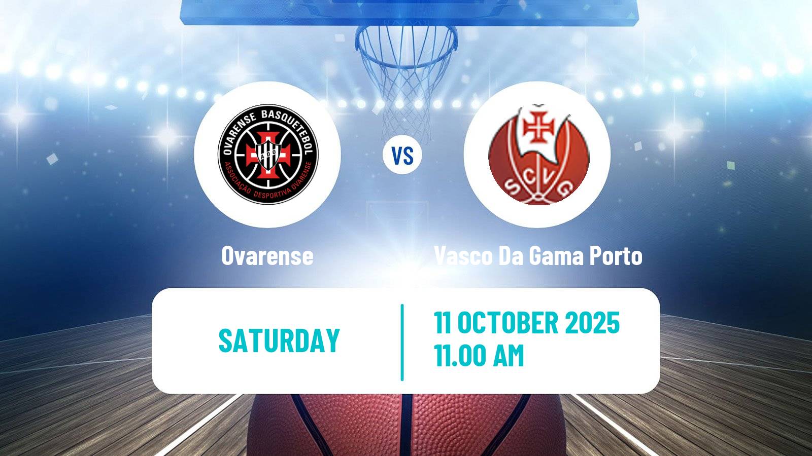 Basketball Portuguese LPB Ovarense - Vasco Da Gama Porto