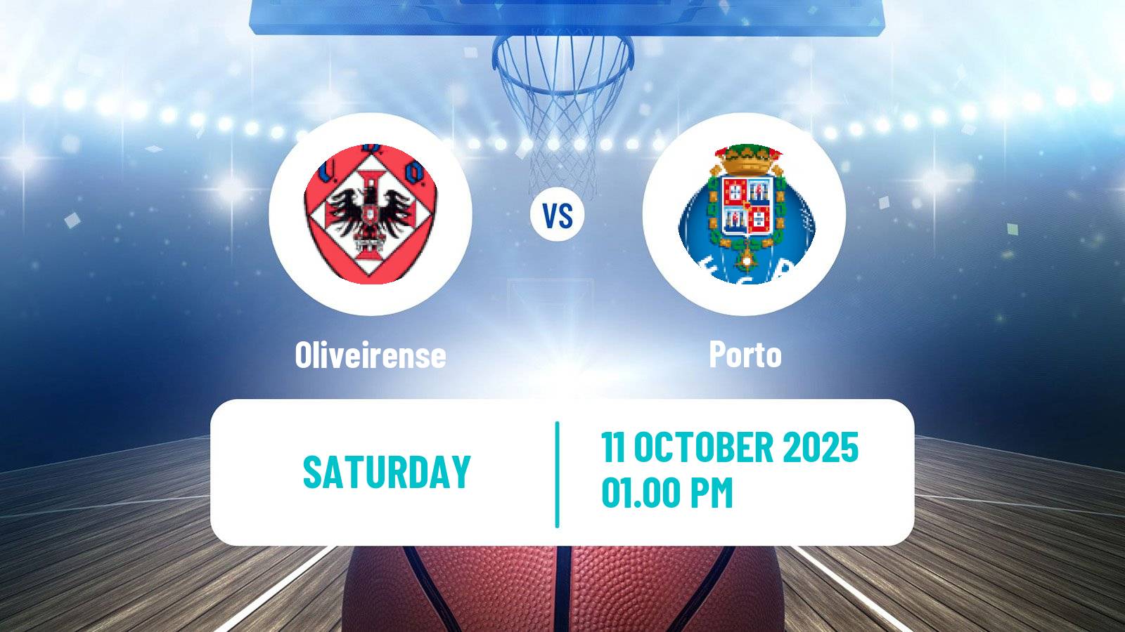 Basketball Portuguese LPB Oliveirense - Porto