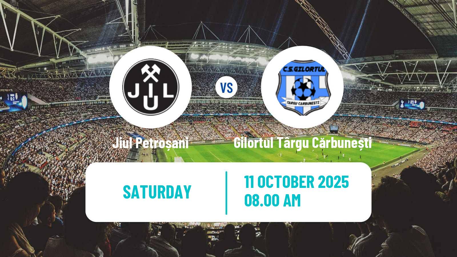 Football Romanian Liga 3 - Seria 6 Jiul Petroșani - Gilortul Târgu Cărbunești