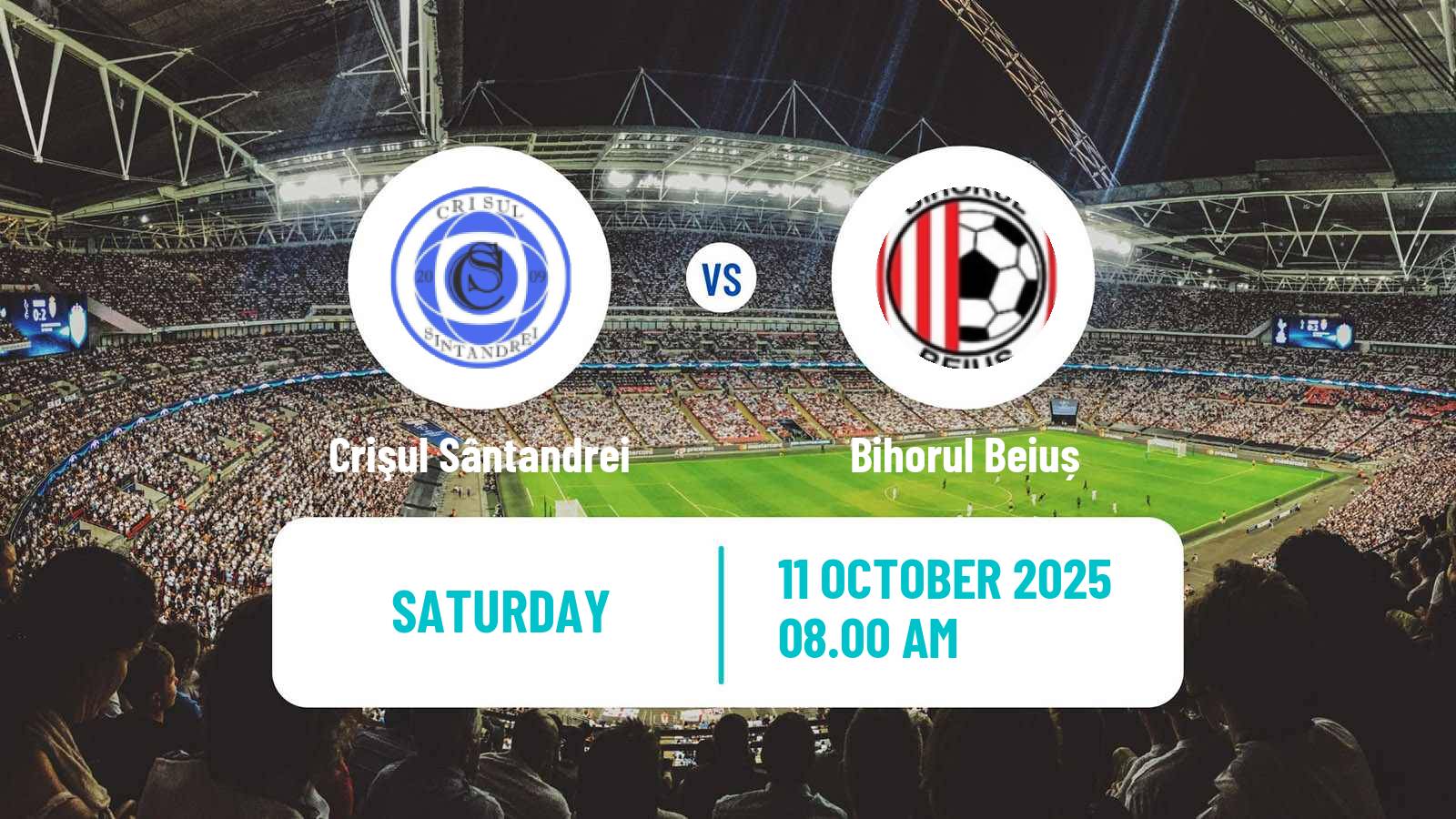 Football Romanian Liga 3 - Seria 8 Crişul Sântandrei - Bihorul Beiuș
