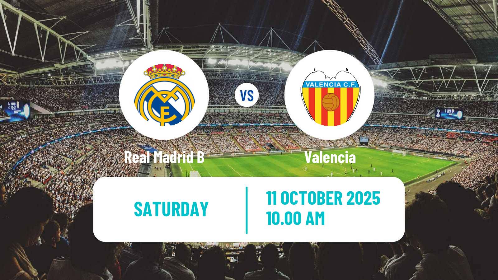 Football Spanish Primera Federacion Women Real Madrid B - Valencia