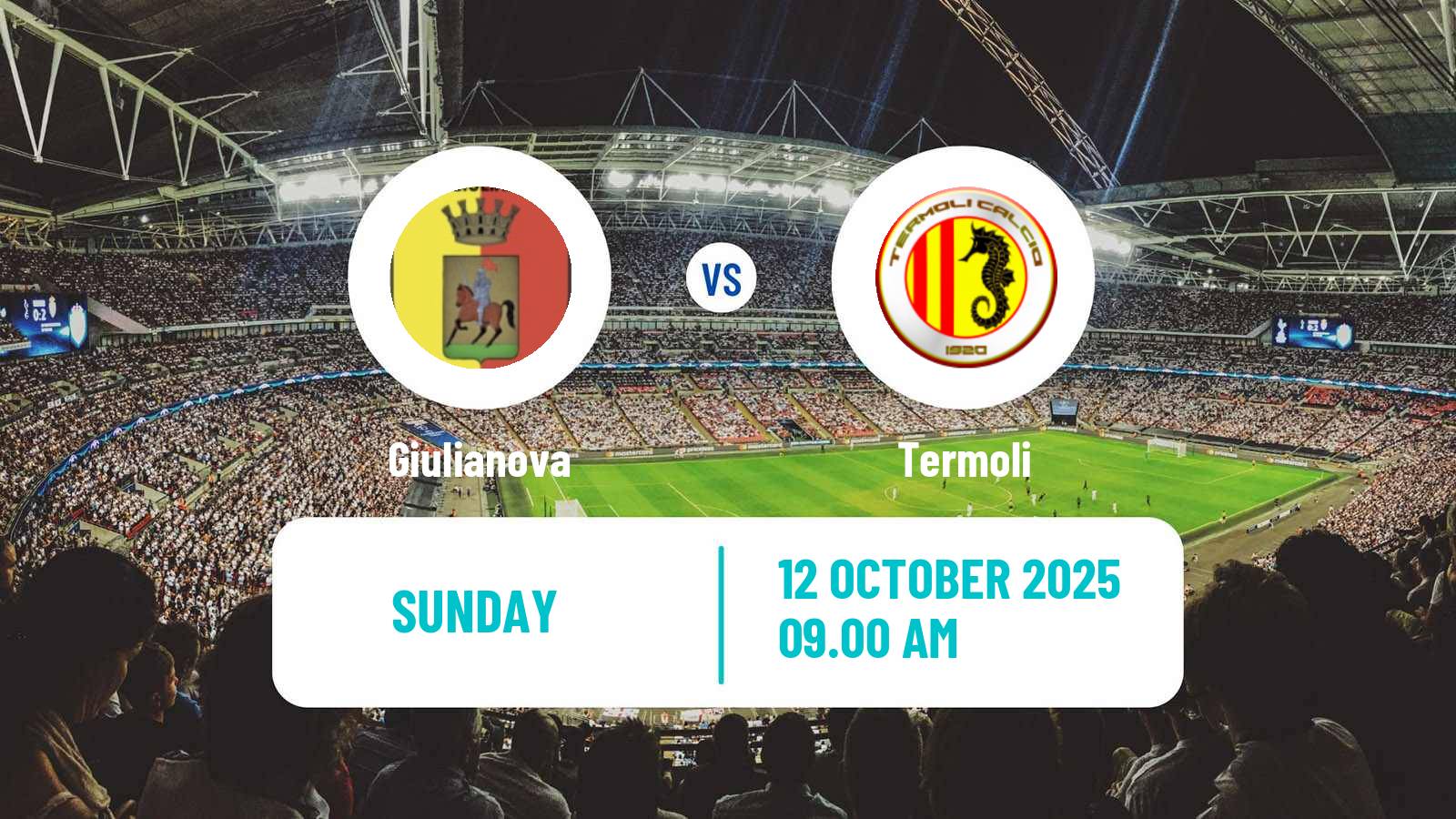 Football Italian Serie D - Group F Giulianova - Termoli