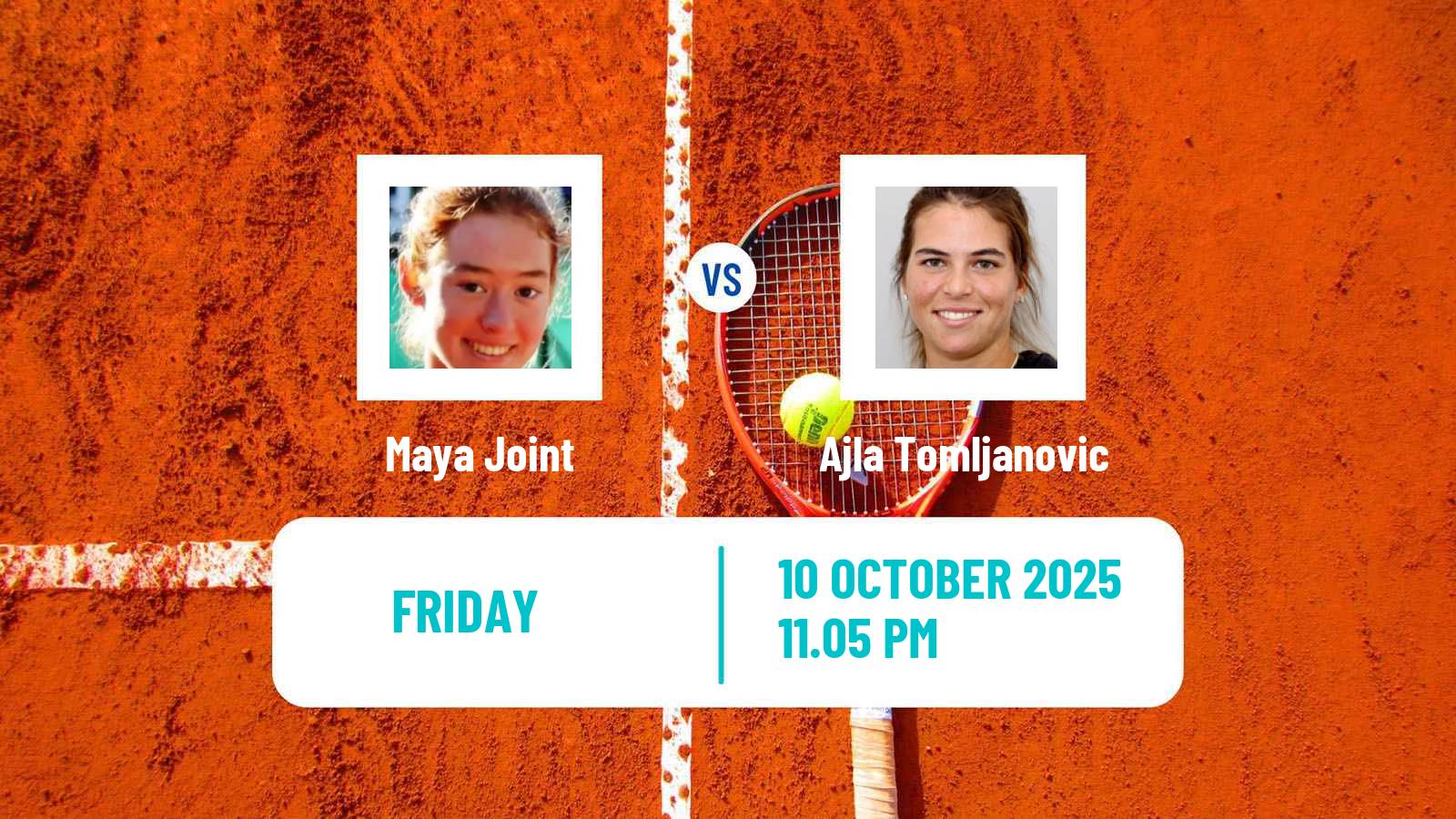 Tennis WTA Ningbo Maya Joint - Ajla Tomljanovic