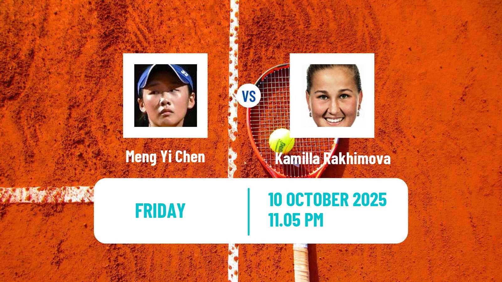 Tennis WTA Ningbo Meng Yi Chen - Kamilla Rakhimova