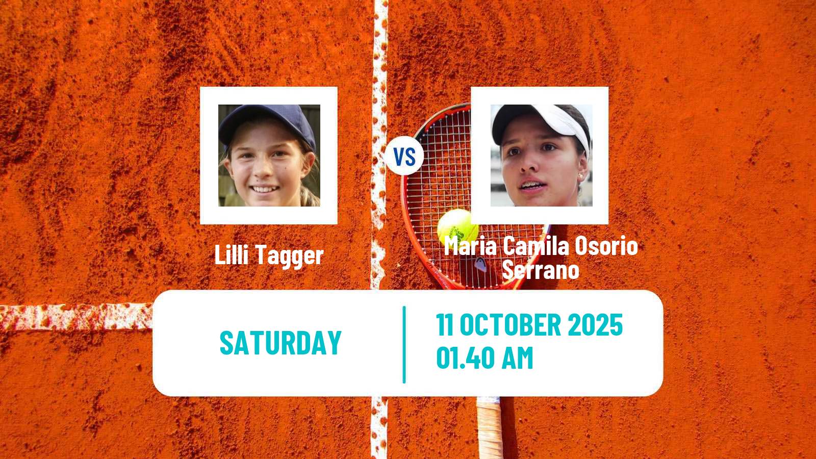 Tennis WTA Ningbo Lilli Tagger - Maria Camila Osorio Serrano