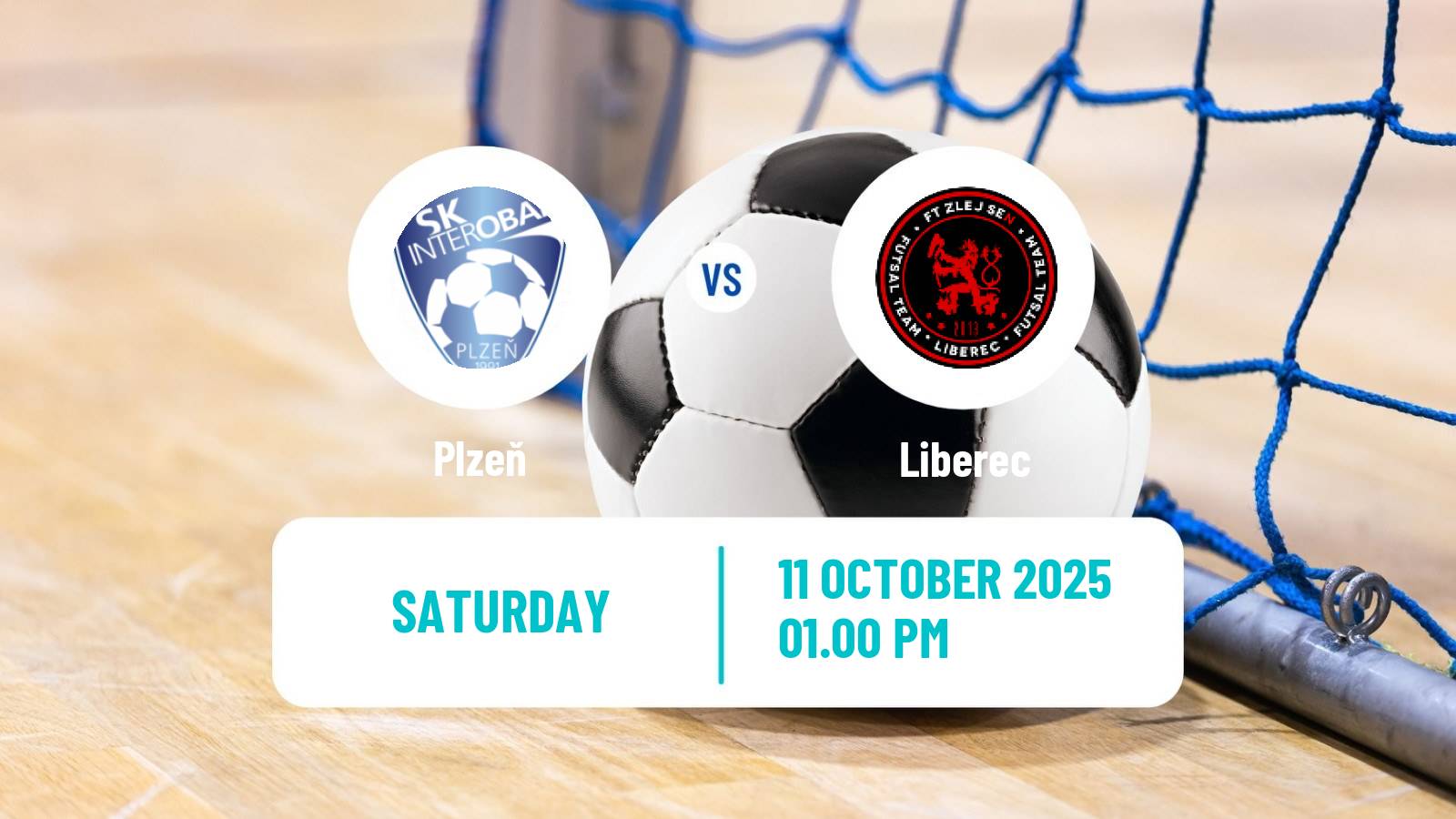 Futsal Czech 1 Futsal Liga Plzeň - Liberec