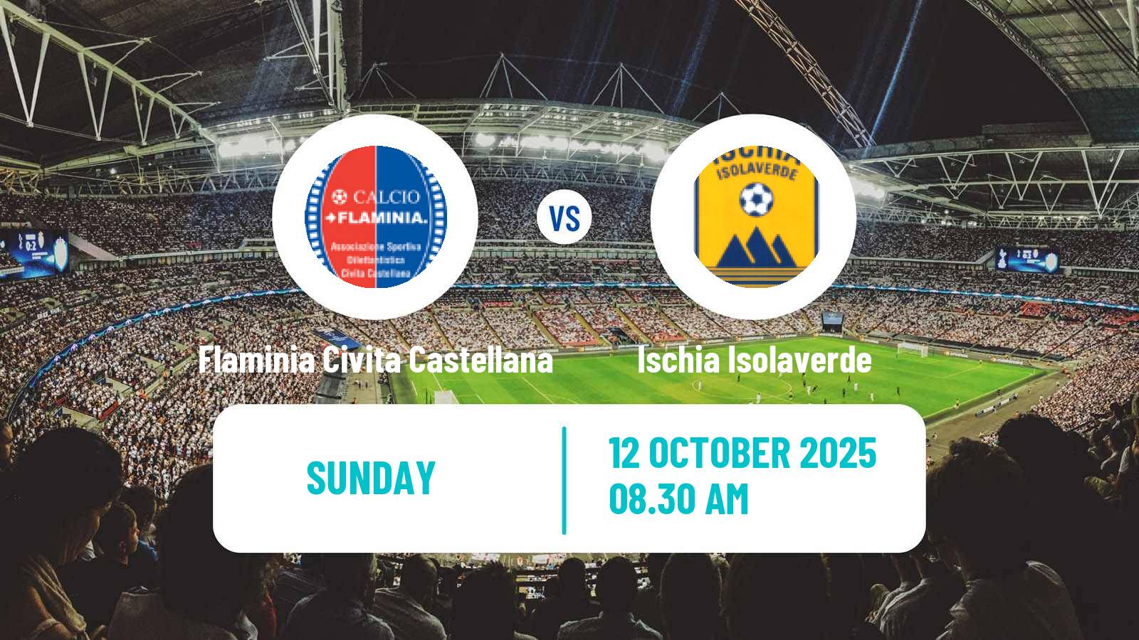 Football Italian Serie D - Group G Flaminia Civita Castellana - Ischia Isolaverde