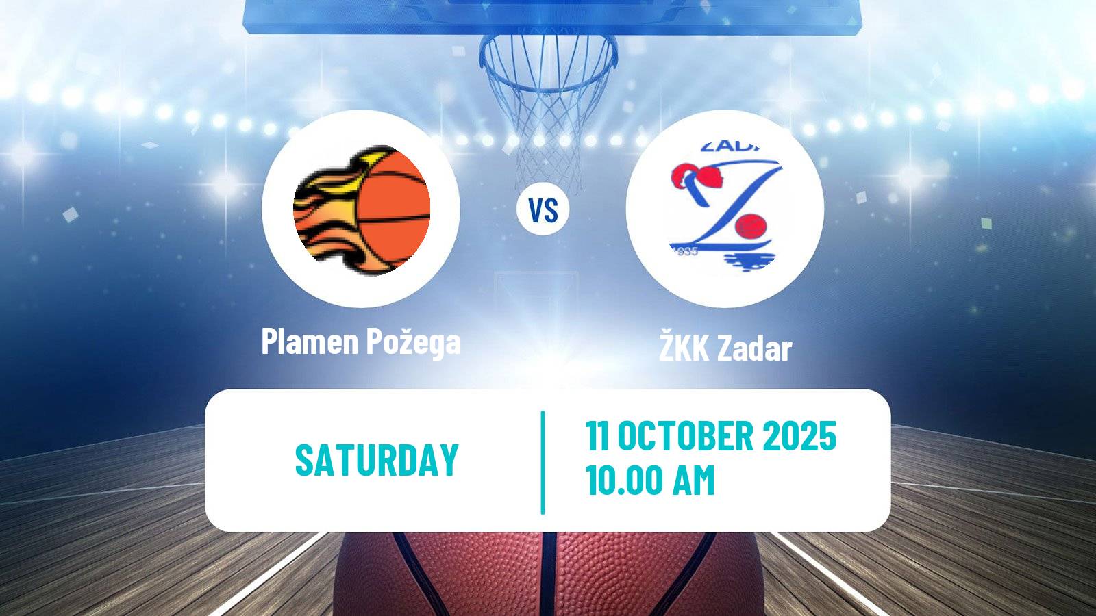 Basketball Croatian Premijer Liga Basketball Women Plamen Požega - Zadar