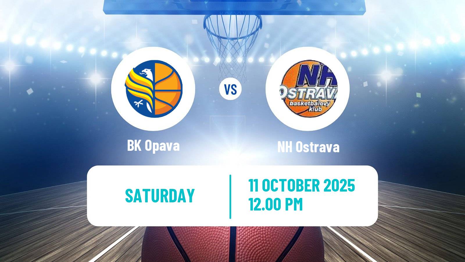 Basketball Czech NBL Opava - NH Ostrava