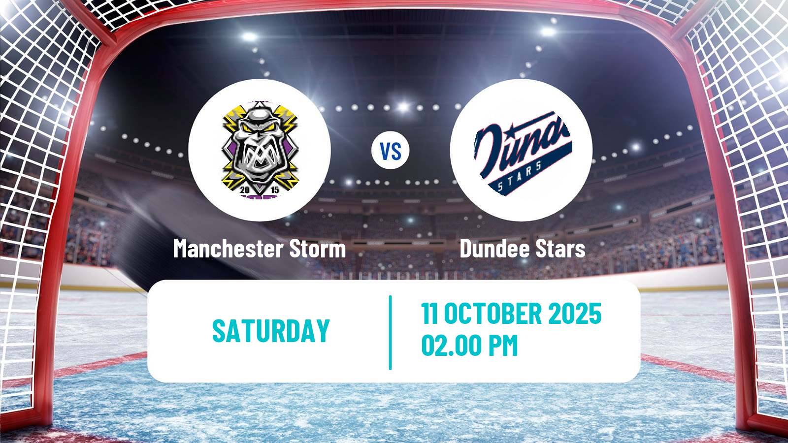 Hockey United Kingdom Elite League Manchester Storm - Dundee Stars