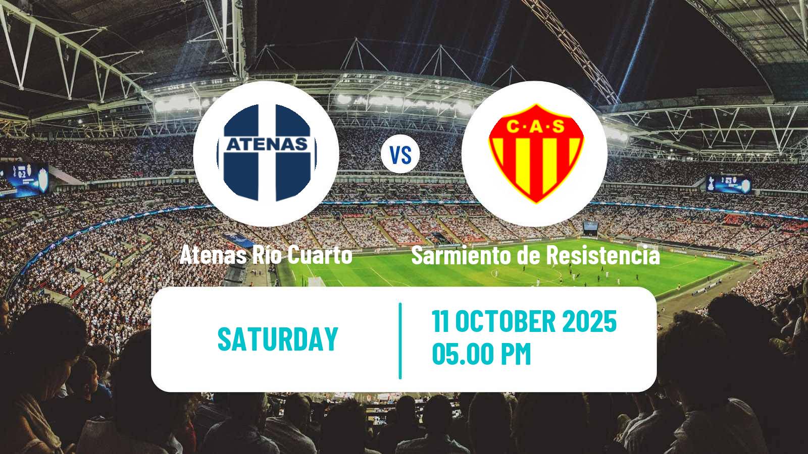 Football Argentinian Torneo Federal Atenas Río Cuarto - Sarmiento de Resistencia