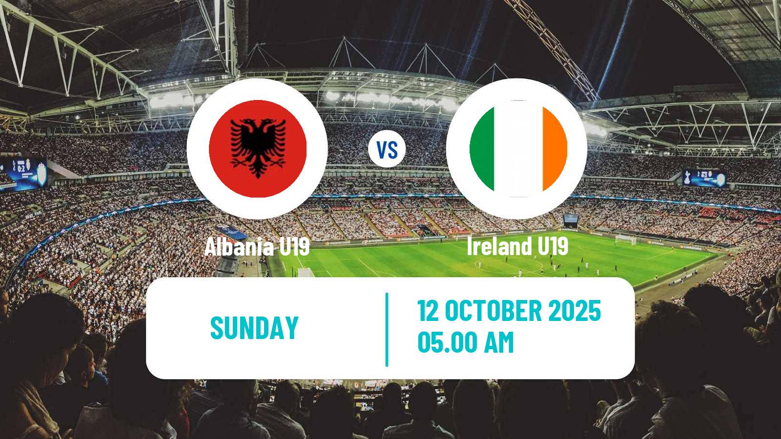 Football Friendly Albania U19 - Ireland U19
