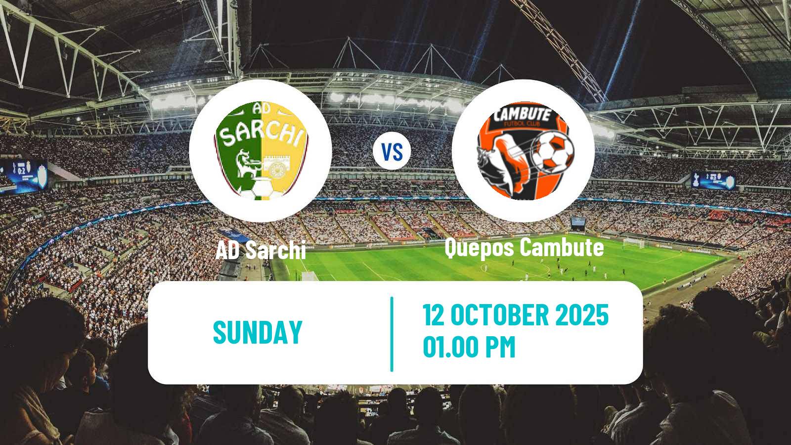 Football Costa Rican Liga de Ascenso Sarchi - Quepos Cambute