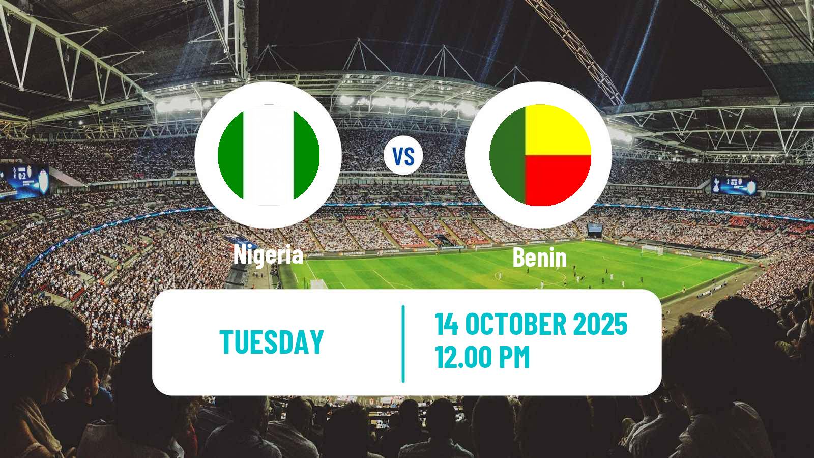 Football FIFA World Cup Nigeria - Benin