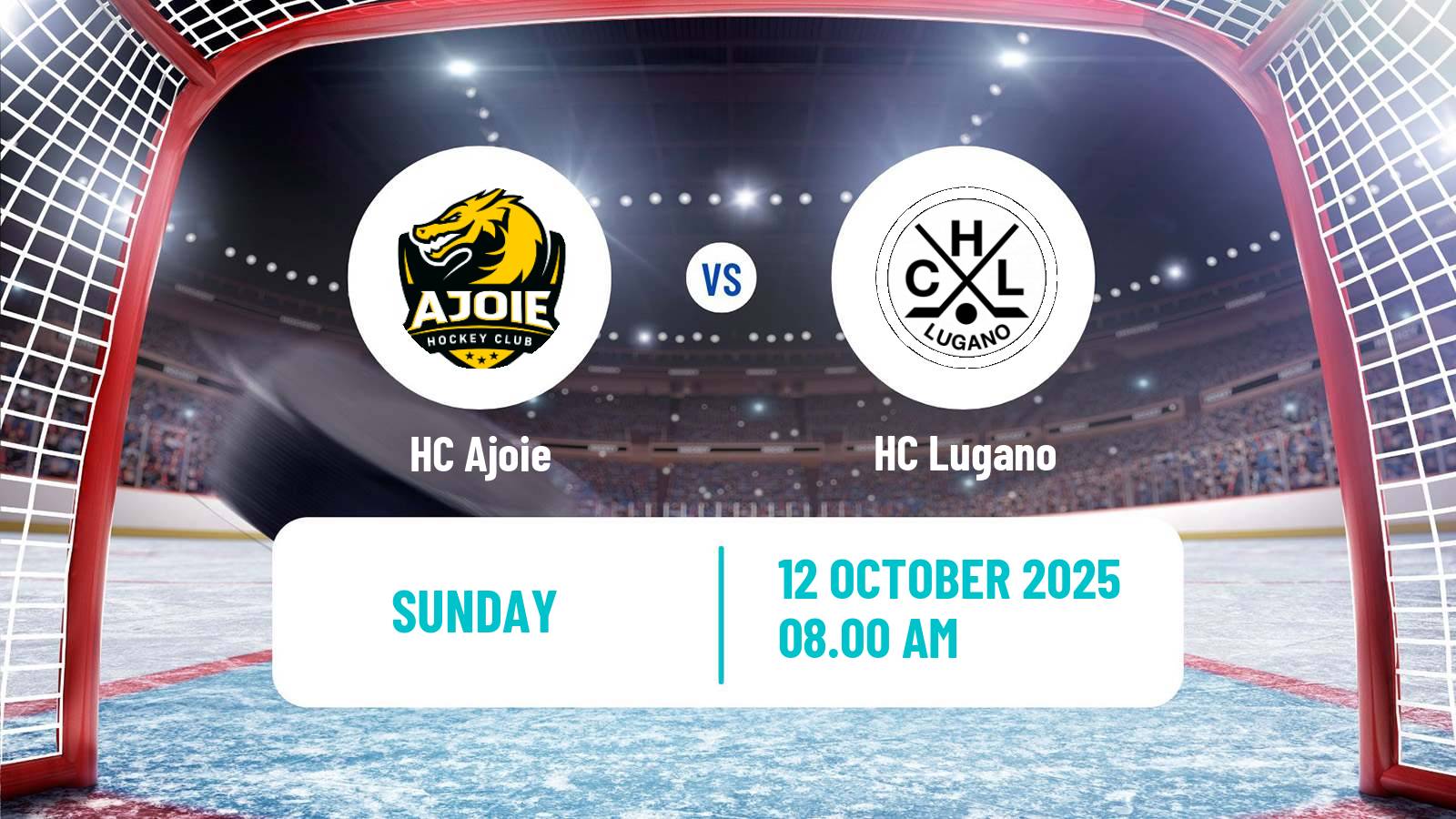 Hockey Swiss National League Hockey Ajoie - Lugano