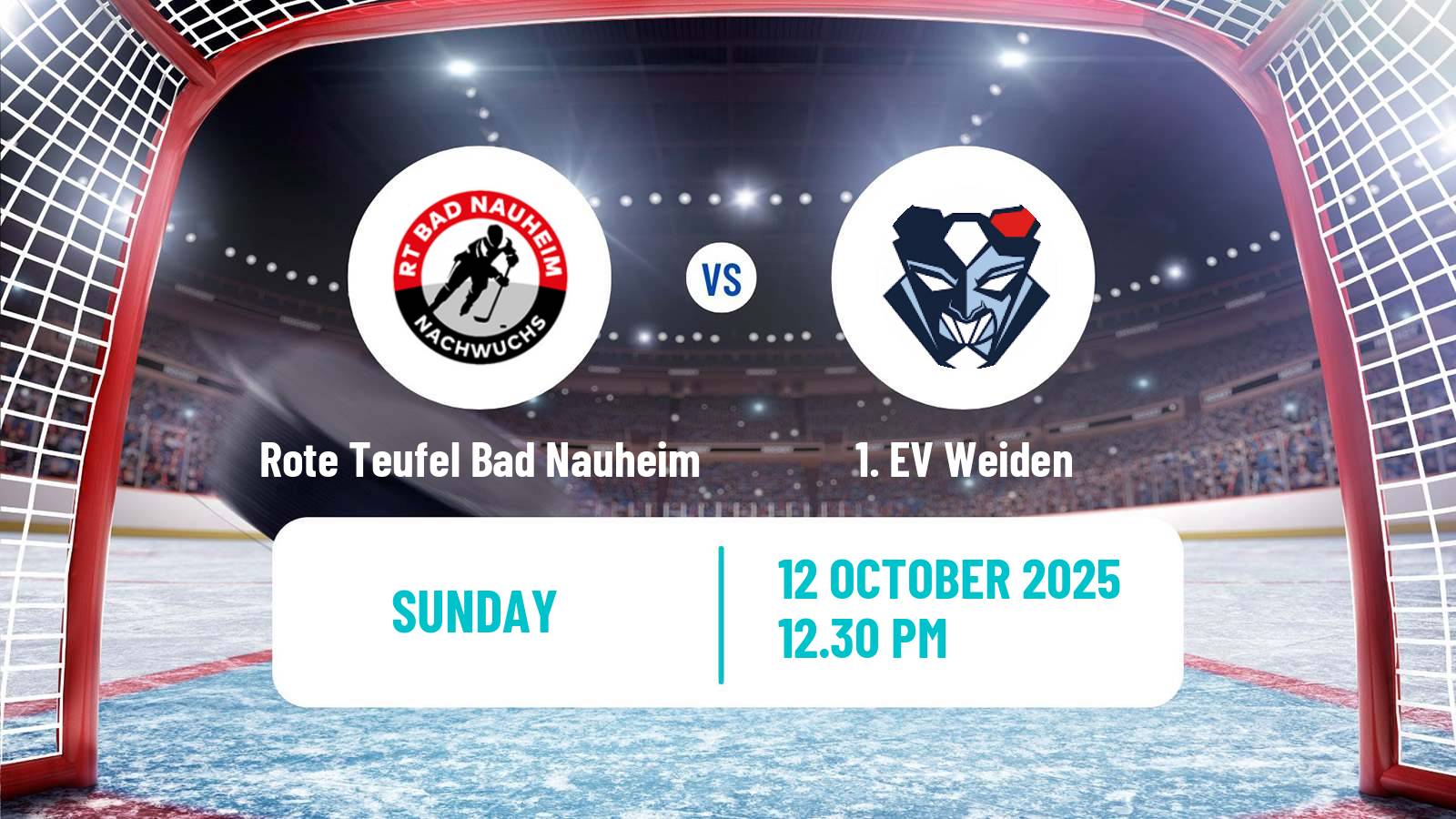 Hockey German DEL2 Rote Teufel Bad Nauheim - Weiden