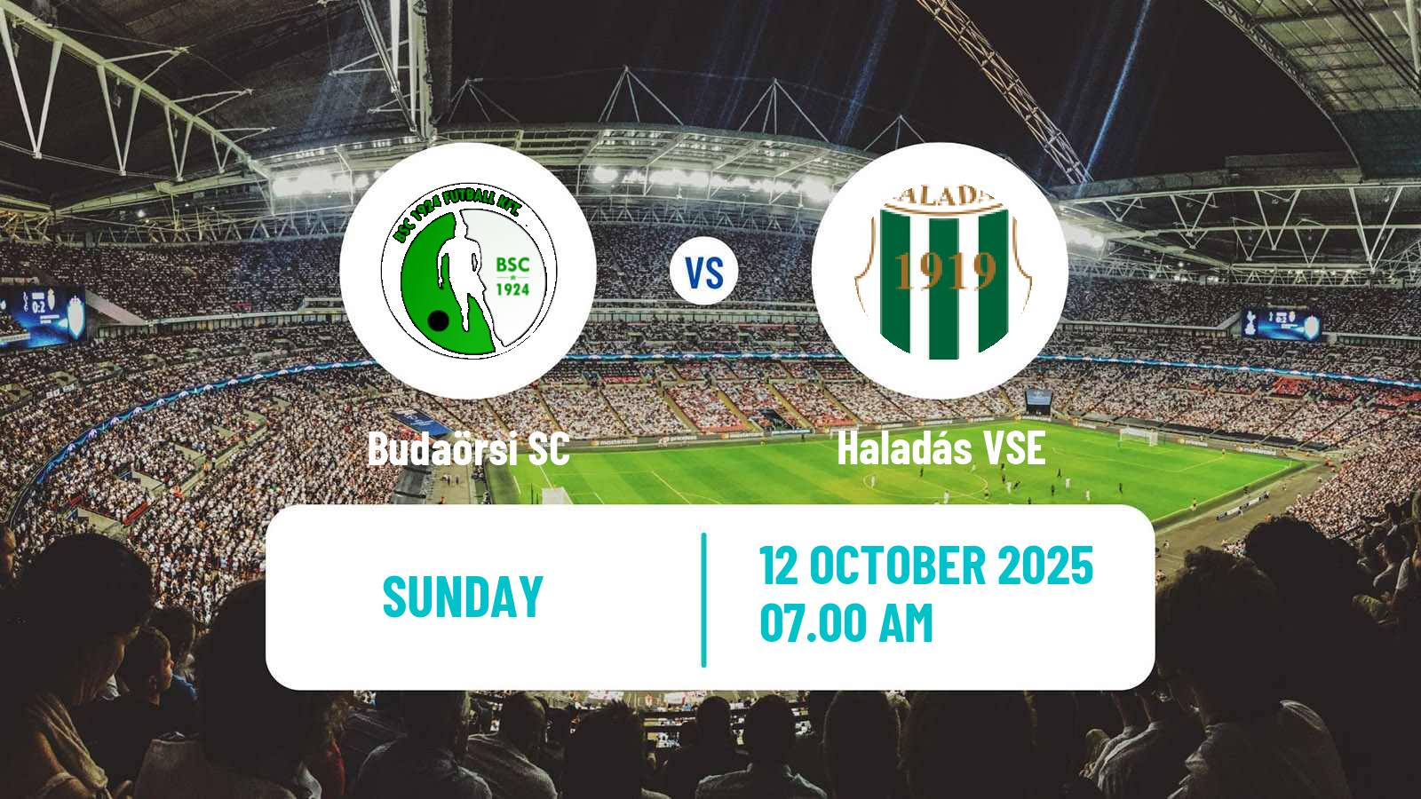 Football Hungarian NB III Northwest Budaörsi SC - Haladás VSE