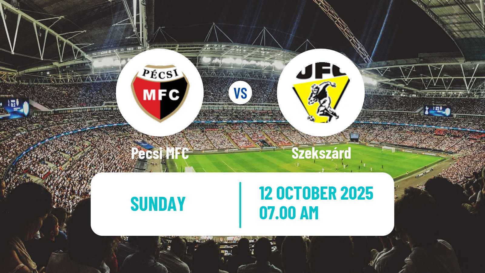 Football Hungarian NB III Southwest Pecsi - Szekszárd