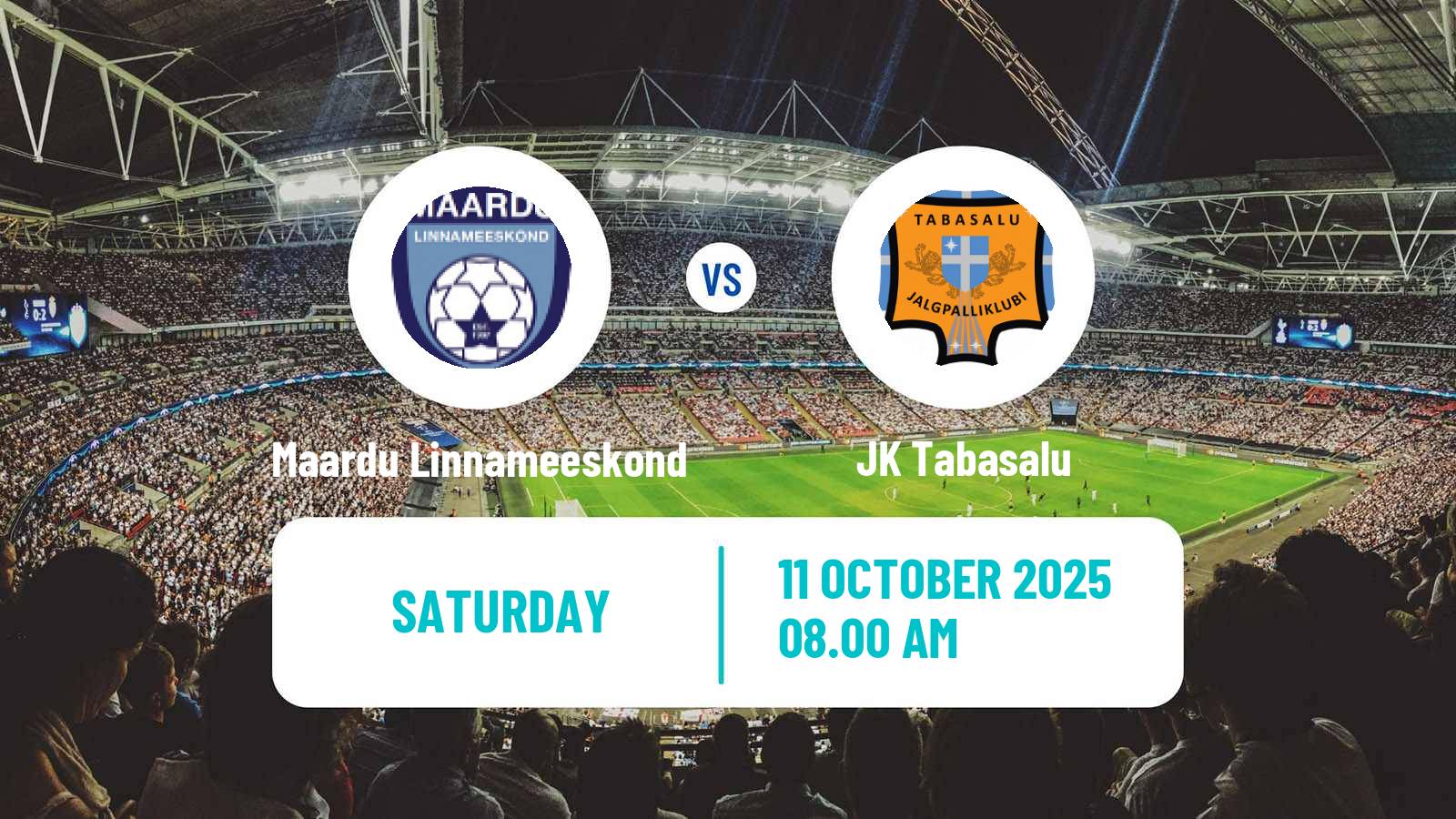 Football Estonian Esiliiga B Maardu Linnameeskond - Tabasalu
