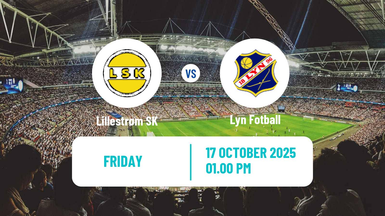 Football Norwegian Adeccoligaen Lillestrøm SK - Lyn