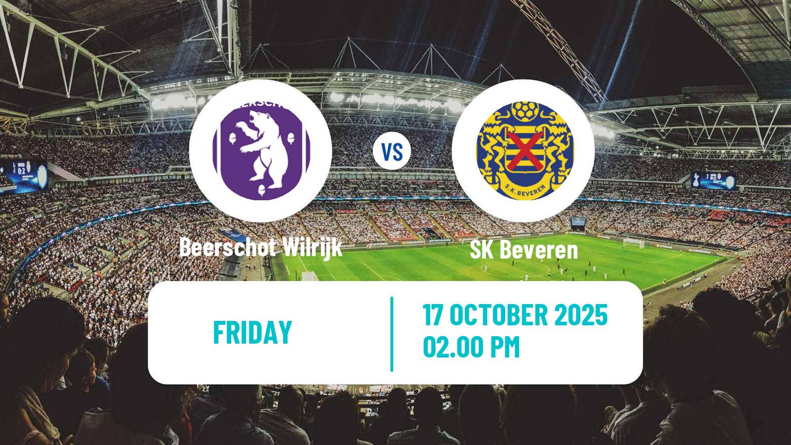 Football Belgian Сhallenger Pro League Beerschot Wilrijk - Beveren