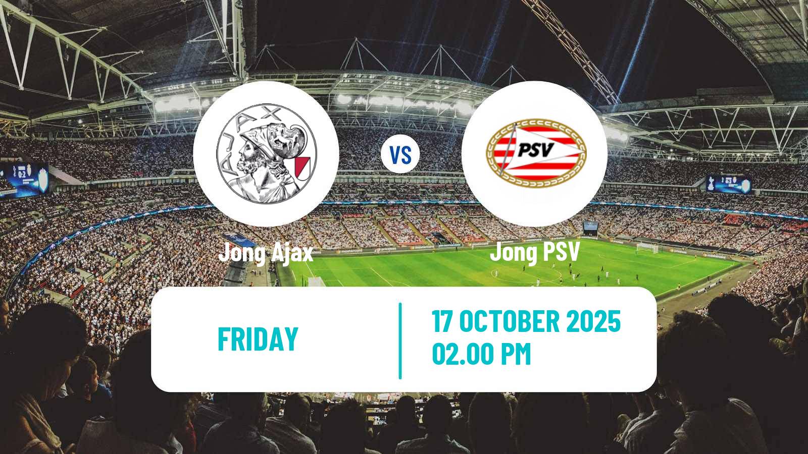 Football Dutch Eerste Divisie Jong Ajax - Jong PSV