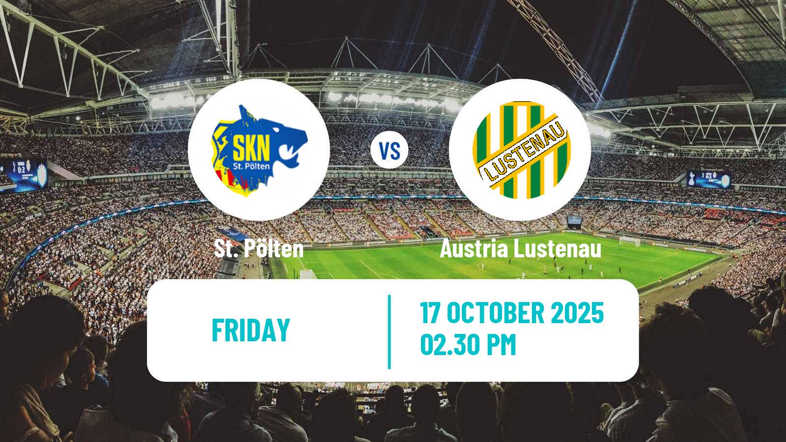 Football Austrian 2 Liga St. Pölten - Austria Lustenau