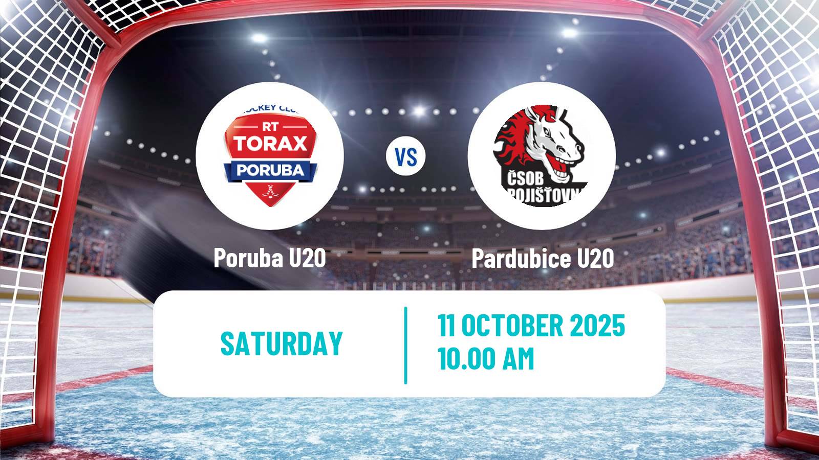Hockey Czech ELJ Poruba U20 - Pardubice U20