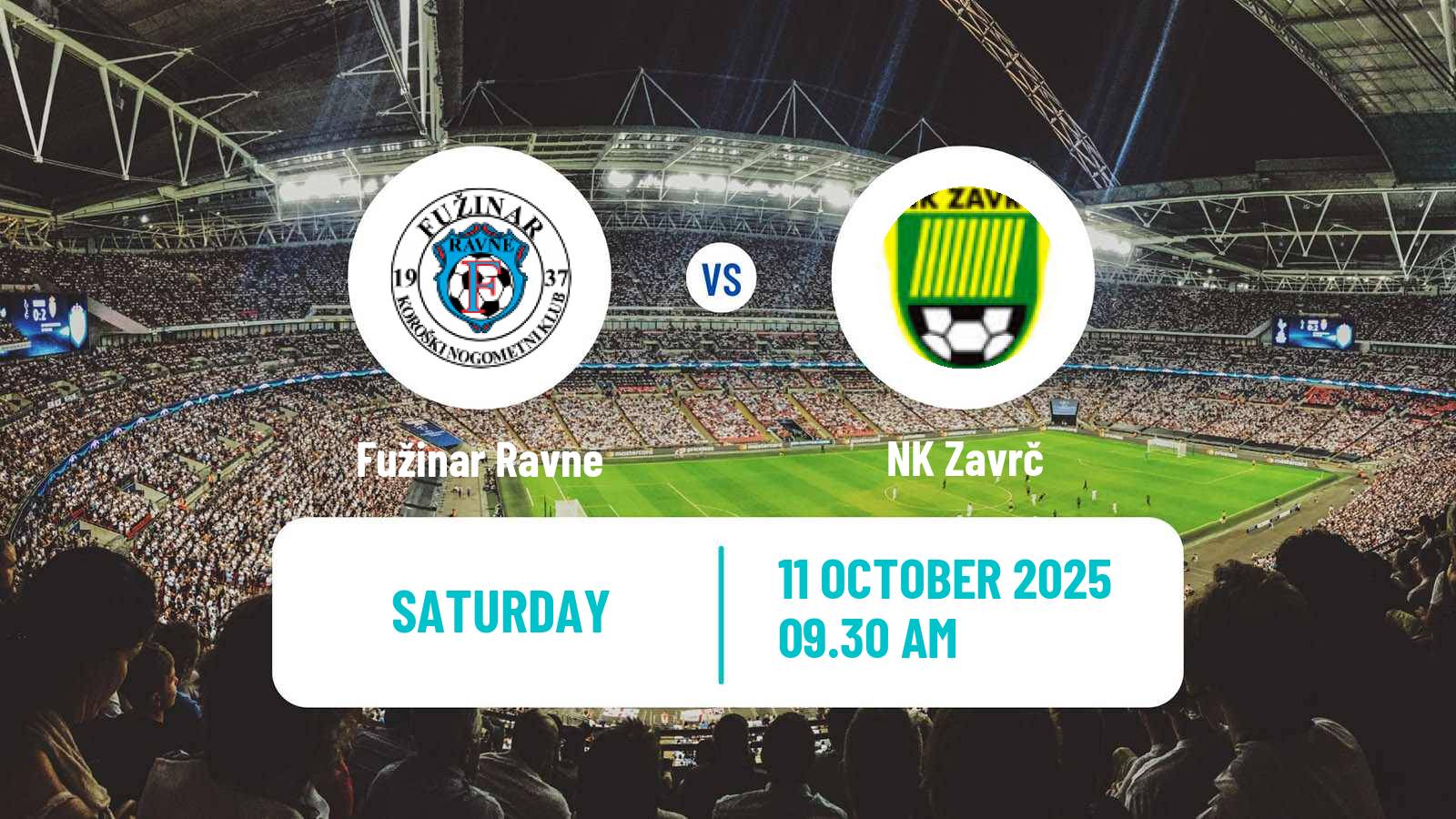 Football Slovenian 3 SNL East Fužinar Ravne - Zavrč