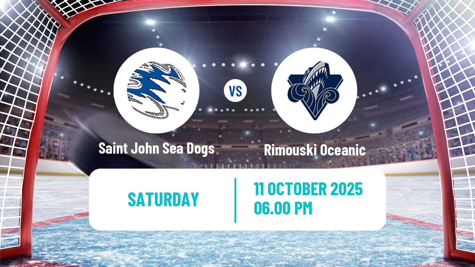 Hockey QMJHL Saint John Sea Dogs - Rimouski Oceanic