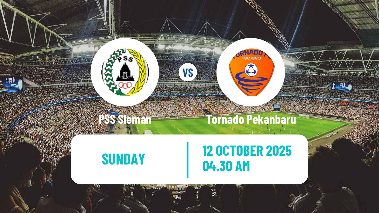 Football Indonesian Liga 2 PSS Sleman - Tornado Pekanbaru