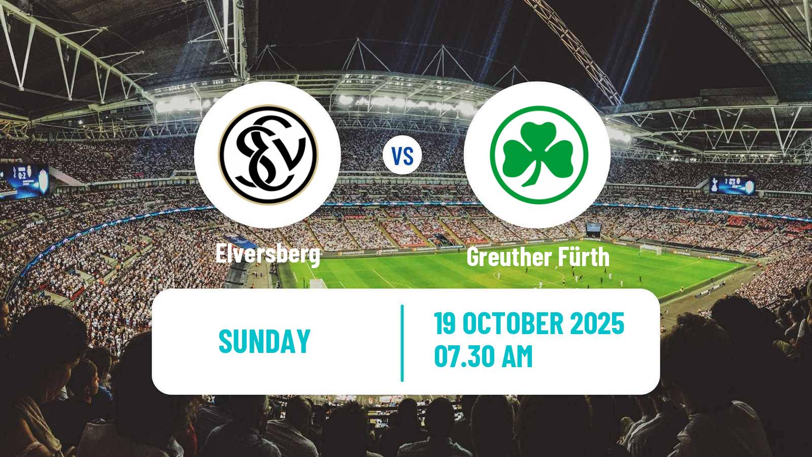Football German 2 Bundesliga Elversberg - Greuther Fürth