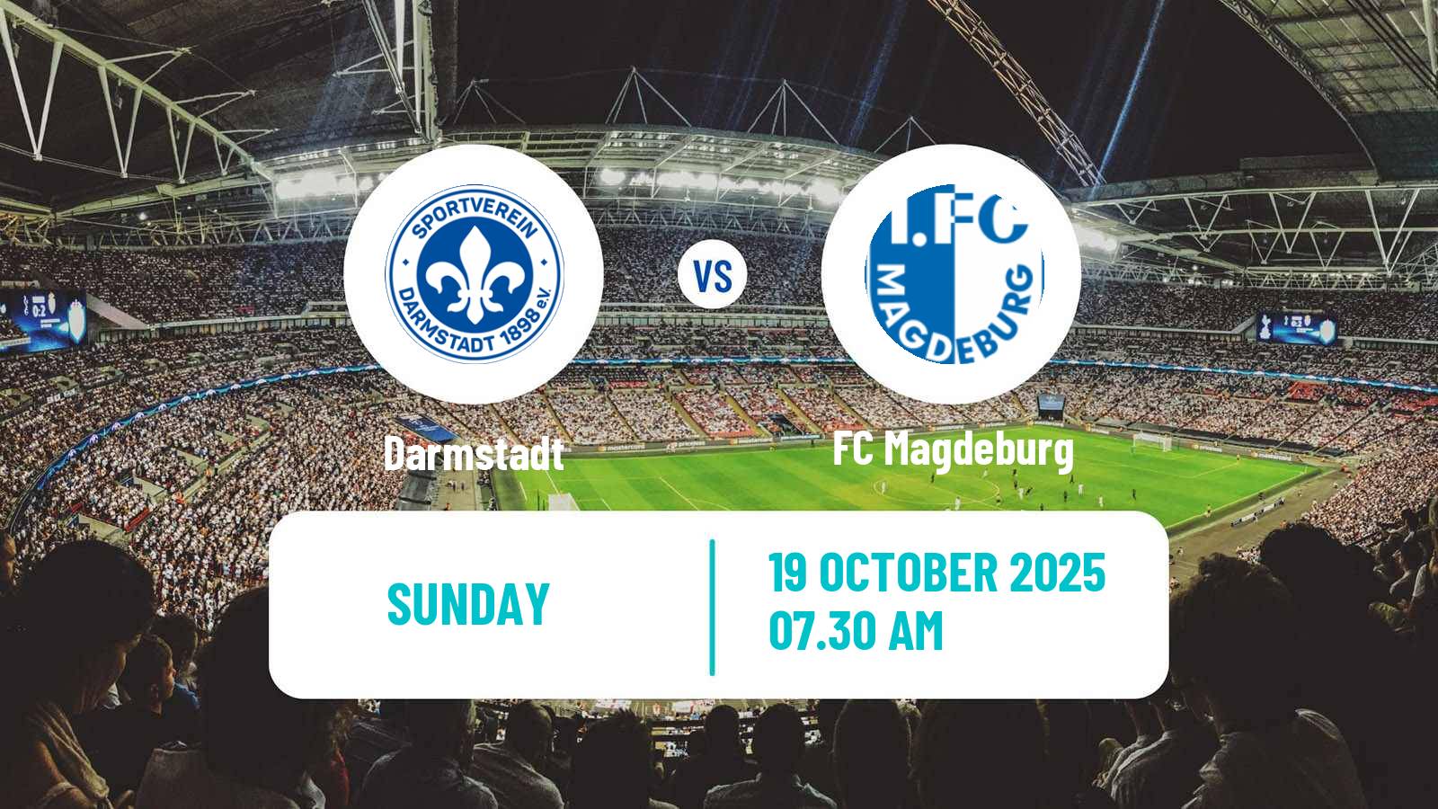 Football German 2 Bundesliga Darmstadt - Magdeburg