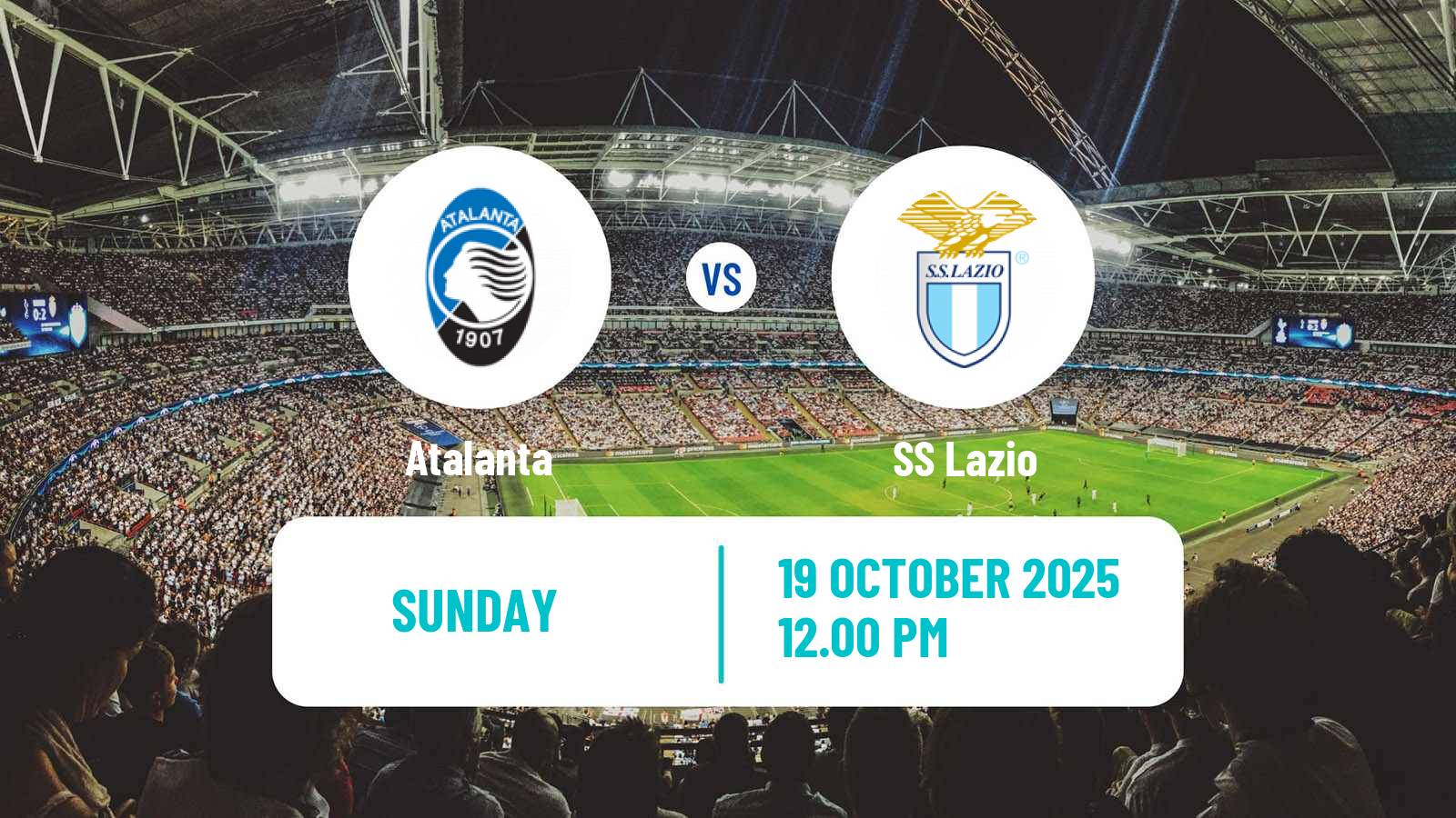 Football Italian Serie A Atalanta - Lazio