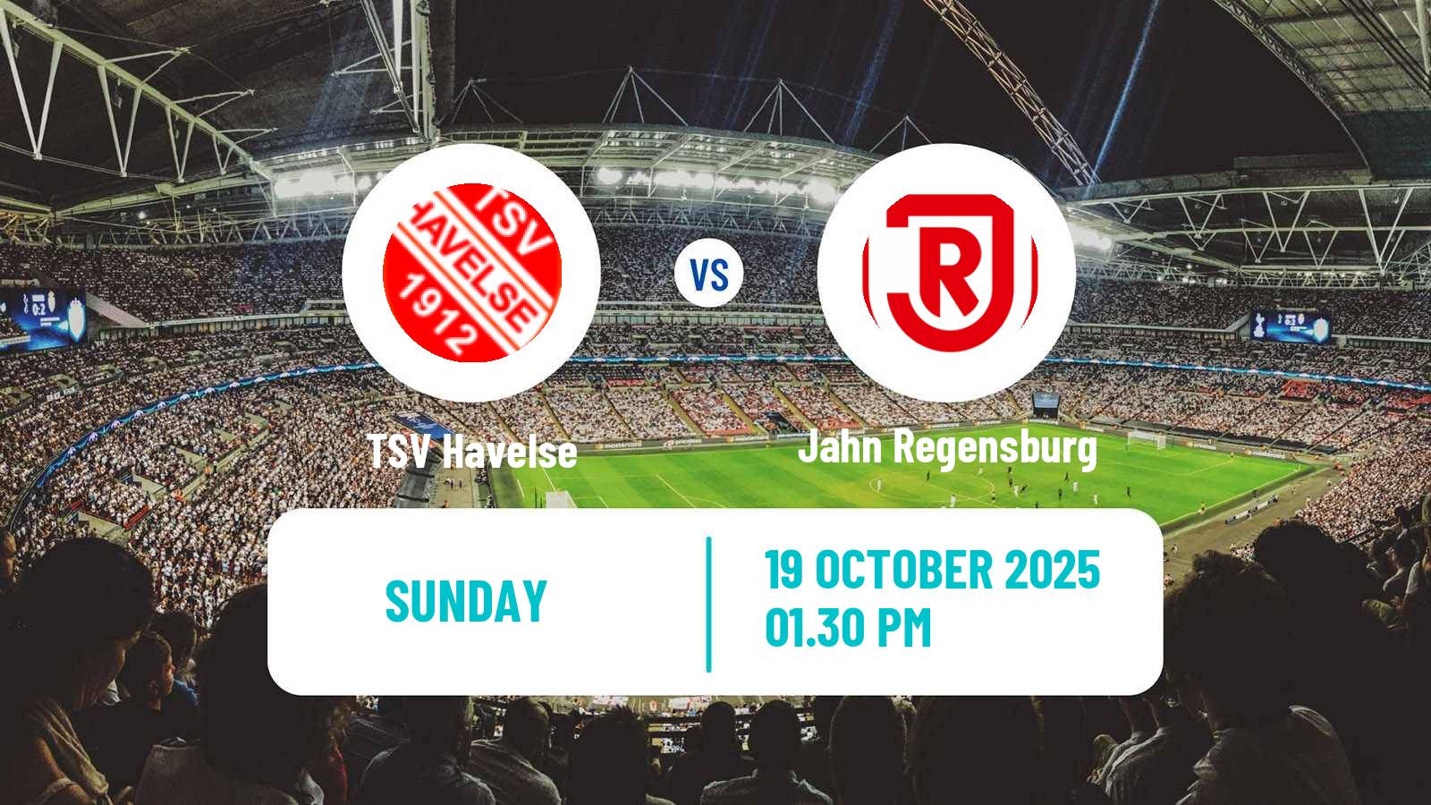 Football German 3 Bundesliga TSV Havelse - Jahn Regensburg