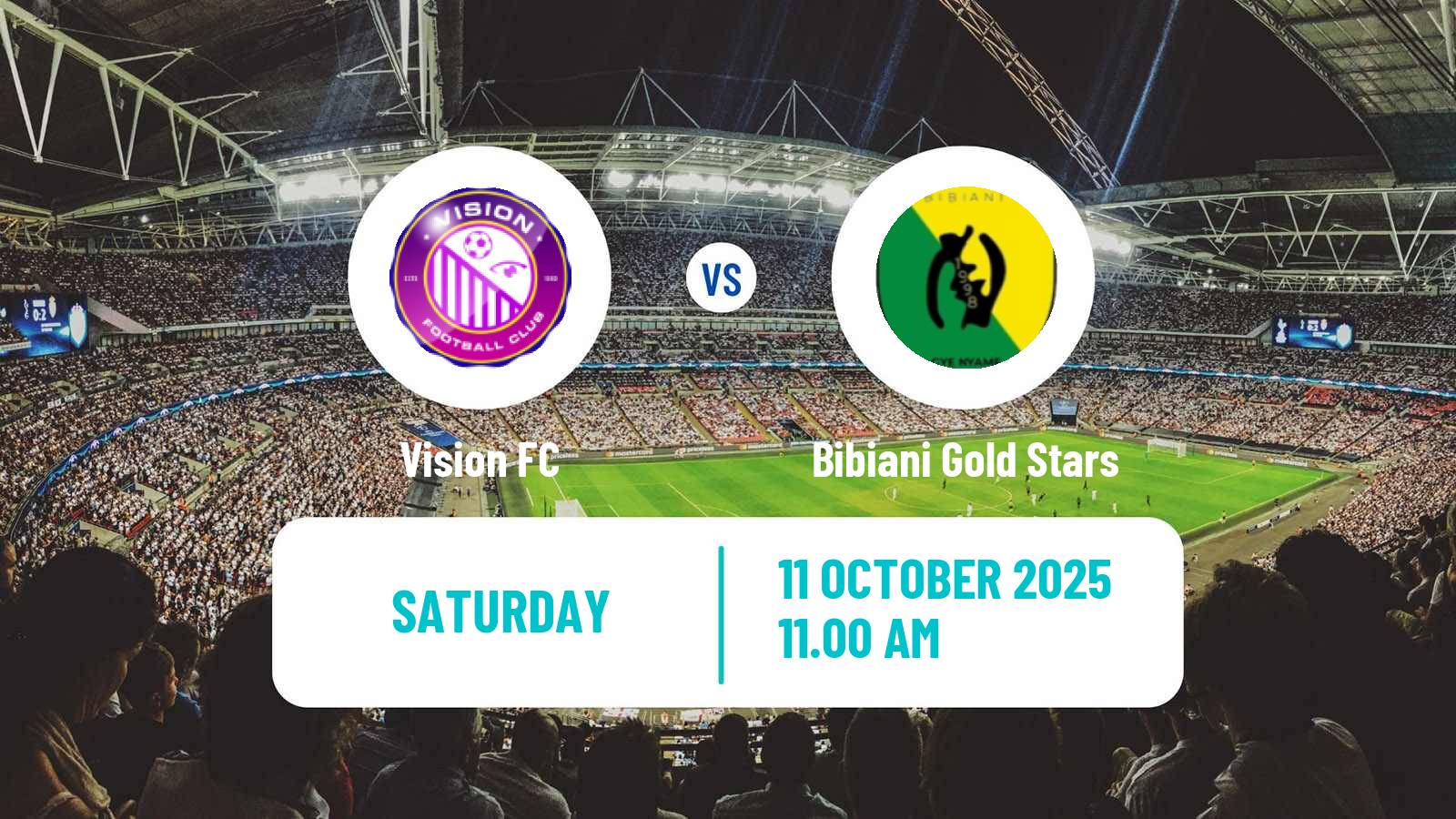 Football Ghanaian Premier League Vision - Bibiani Gold Stars