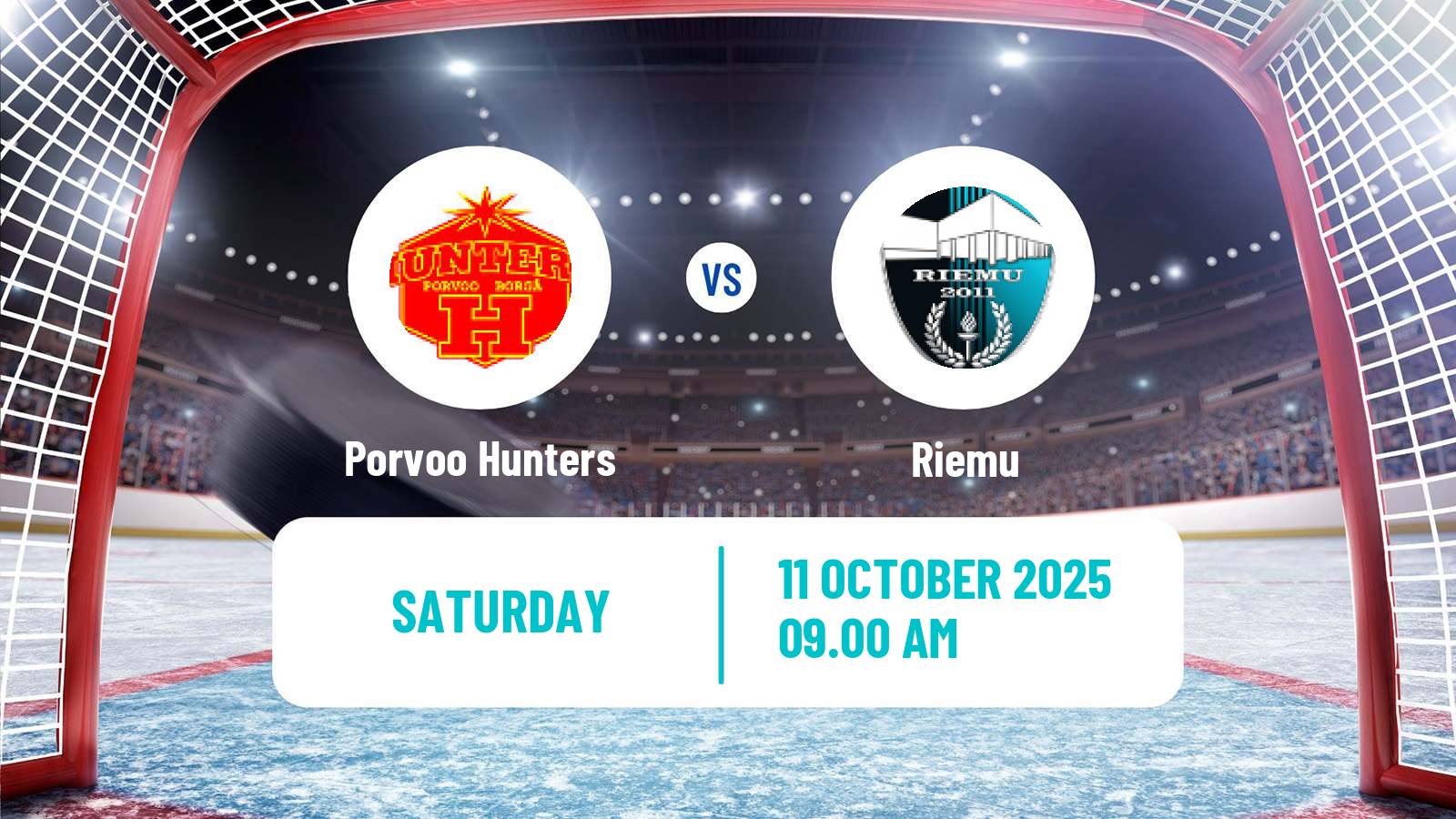 Hockey Finnish Suomi-sarja Porvoo Hunters - Riemu