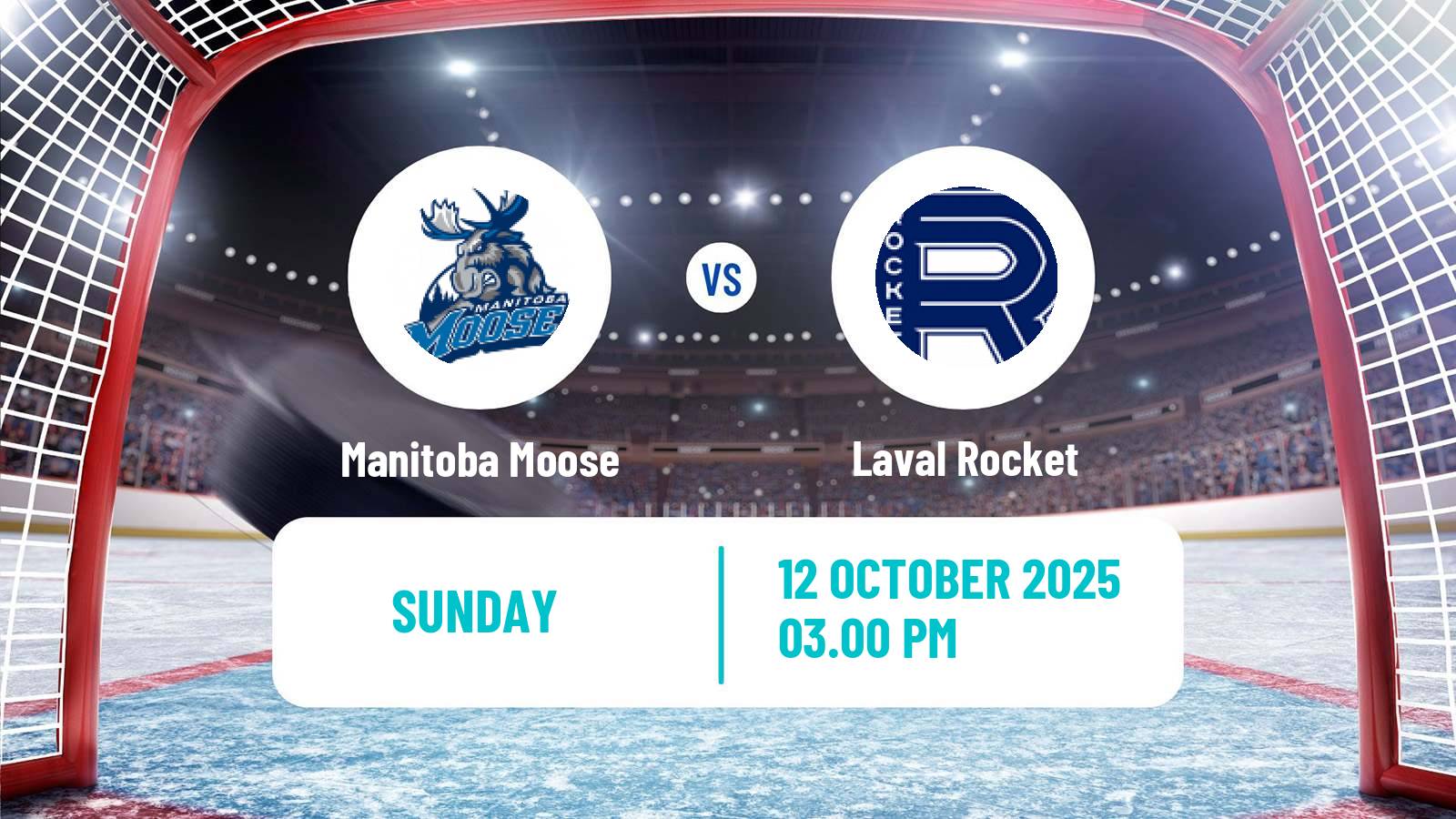 Hockey AHL Manitoba Moose - Laval Rocket