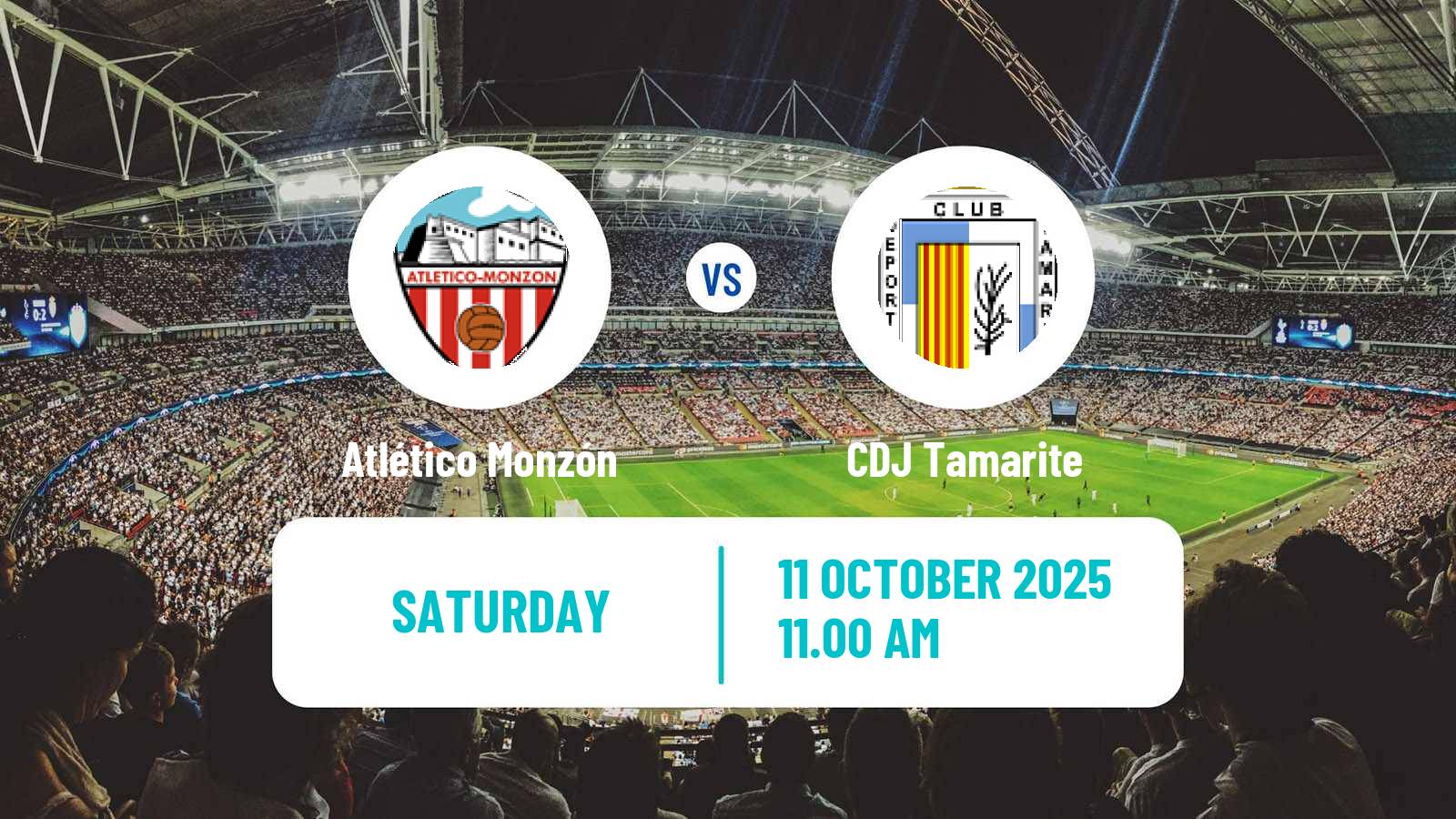 Football Spanish Tercera RFEF - Group 17 Atlético Monzón - Tamarite