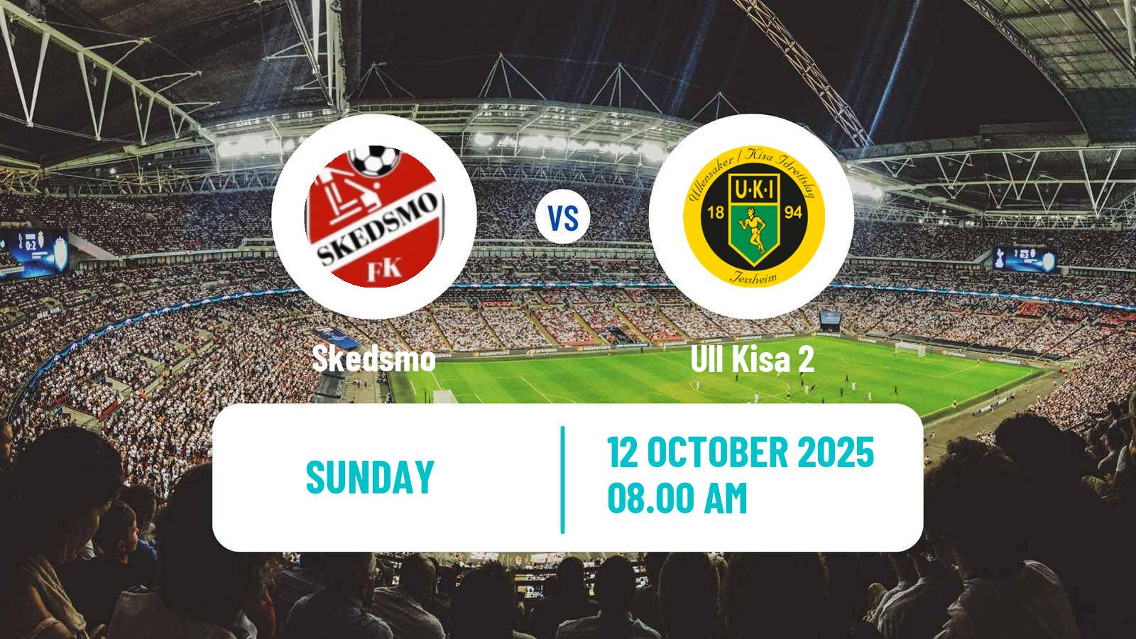 Football Norwegian Division 3 - Group 3 Skedsmo - Ull Kisa 2