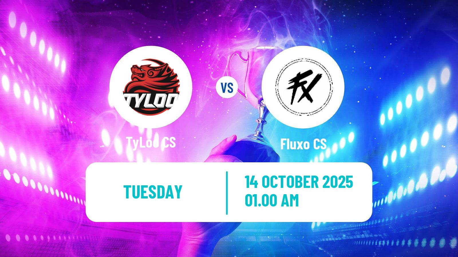 Esports Counter Strike Asia Championships TyLoo - Fluxo