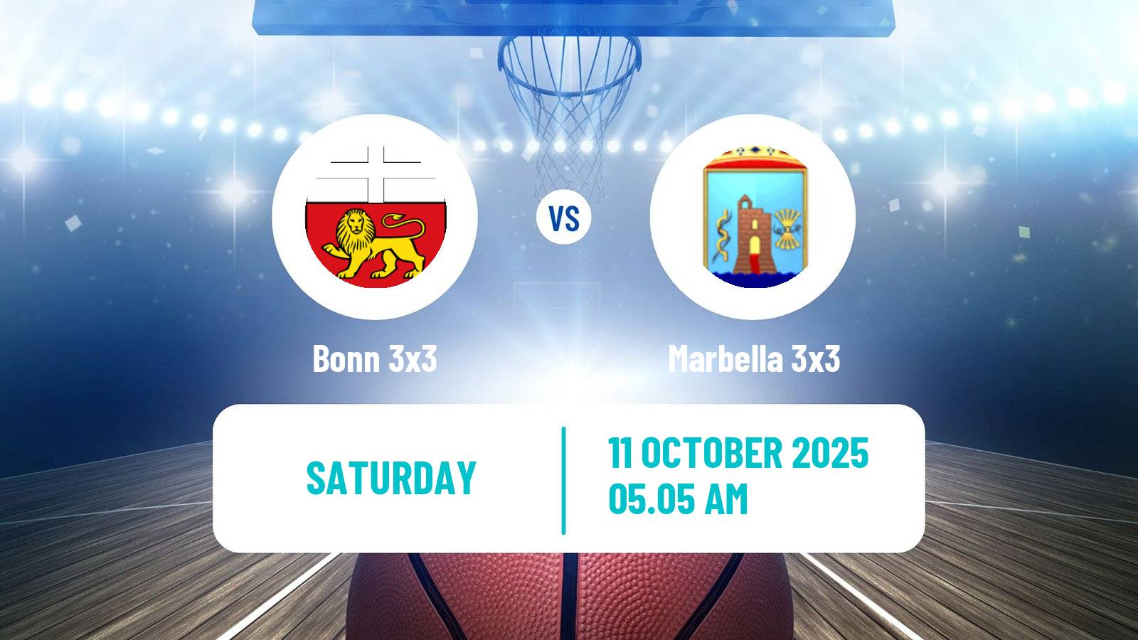 Basketball World Tour Deqing 3x3 Bonn 3x3 - Marbella 3x3