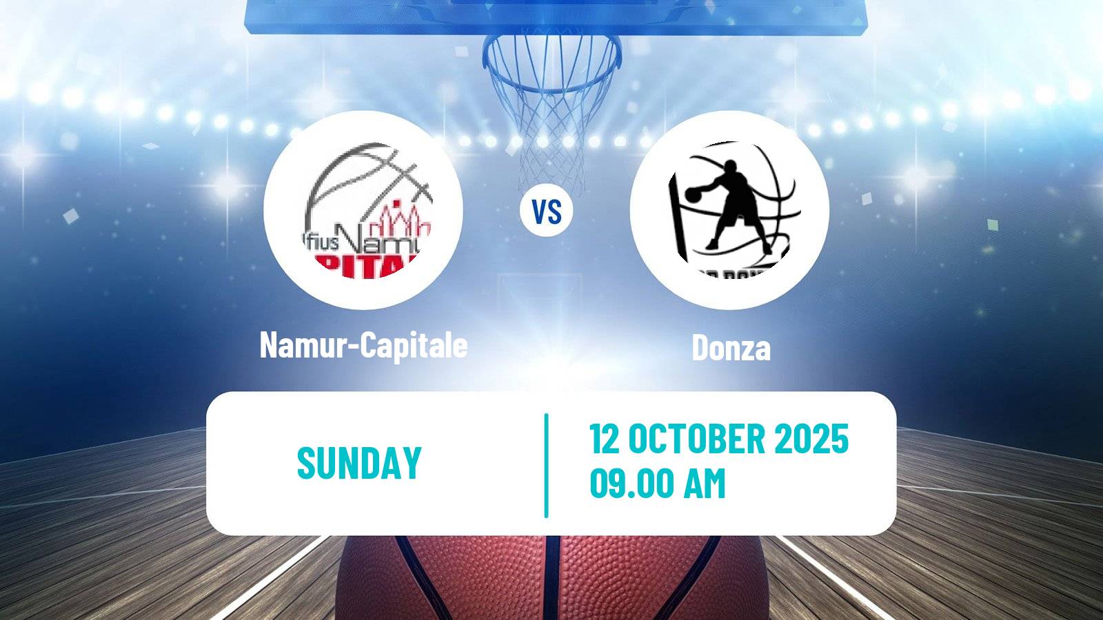 Basketball Belgian Top Division Basketball Women Namur-Capitale - Donza
