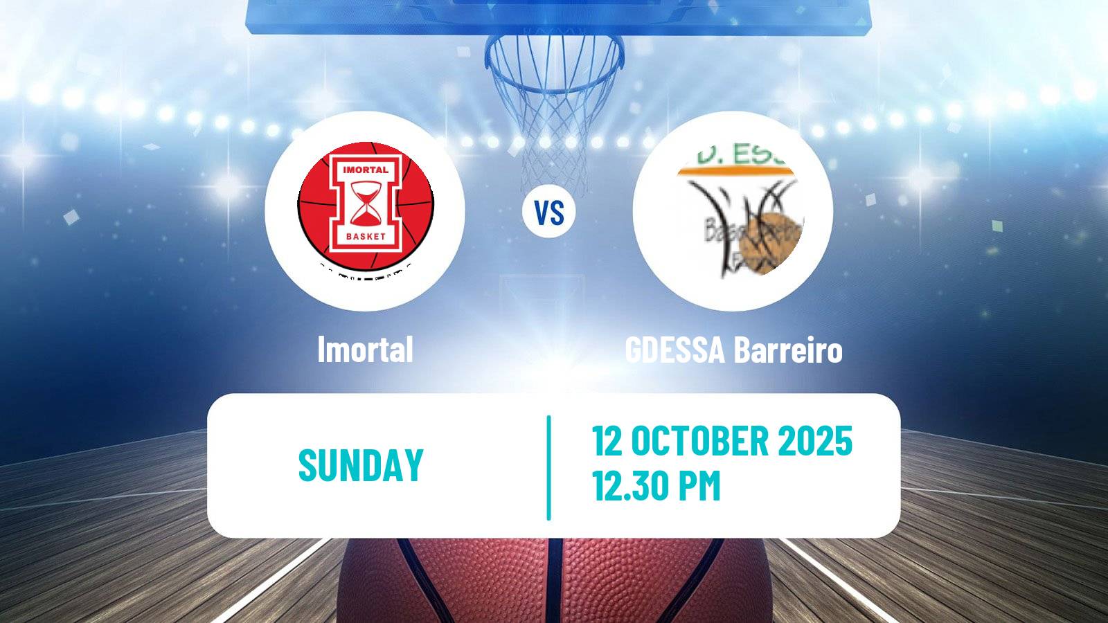 Basketball Portuguese LFB Imortal - GDESSA Barreiro
